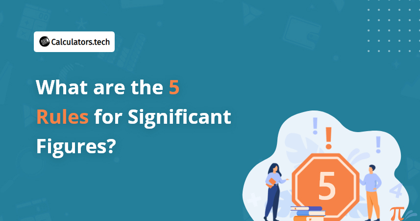 What are the 5 rules for significant figures 